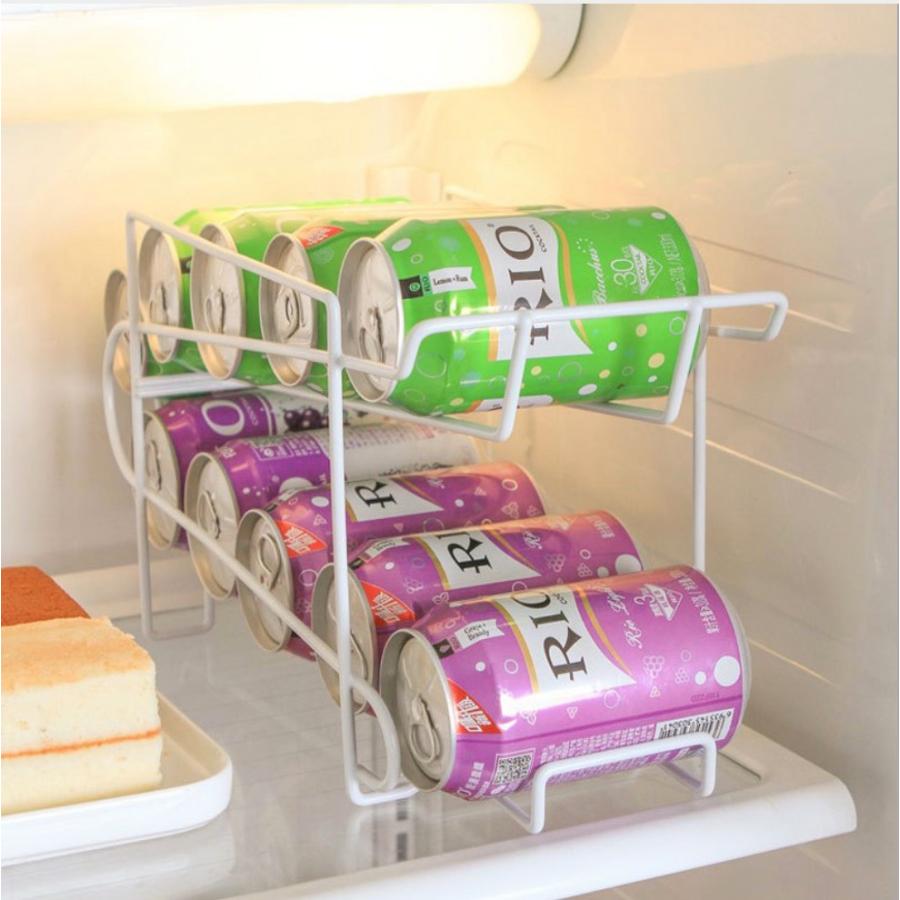 缶ビール ホルダー 冷蔵庫 収納 整理整頓 缶ジュース キッチン 飲み物 飲料 Can Beer Holder 一度来てみて Vintel雑貨店 通販 Yahoo ショッピング