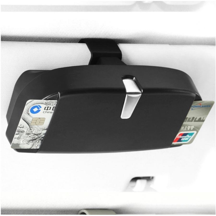 車 メガネ サングラス ホルダー 収納 サンバイザー クリップ 車載 ポケット 車用 Sunglasses Holder 一度来てみて Vintel雑貨店 通販 Yahoo ショッピング