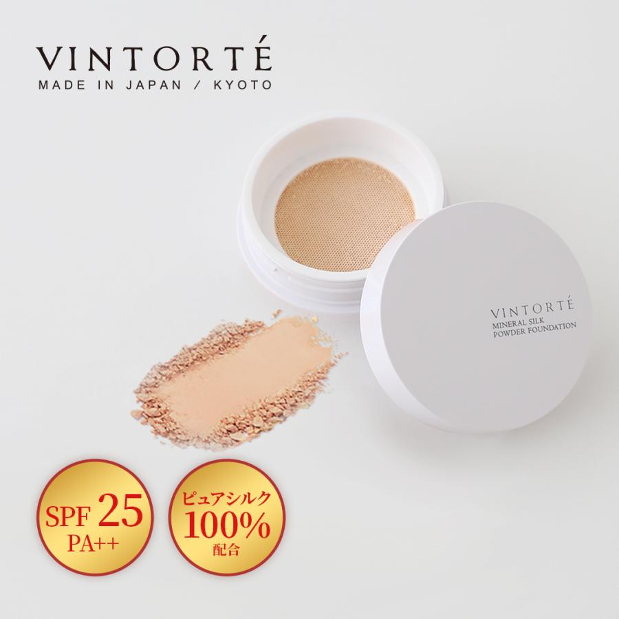 VINTORTE（バントルテ） ミネラルシルクファンデーション 【公式