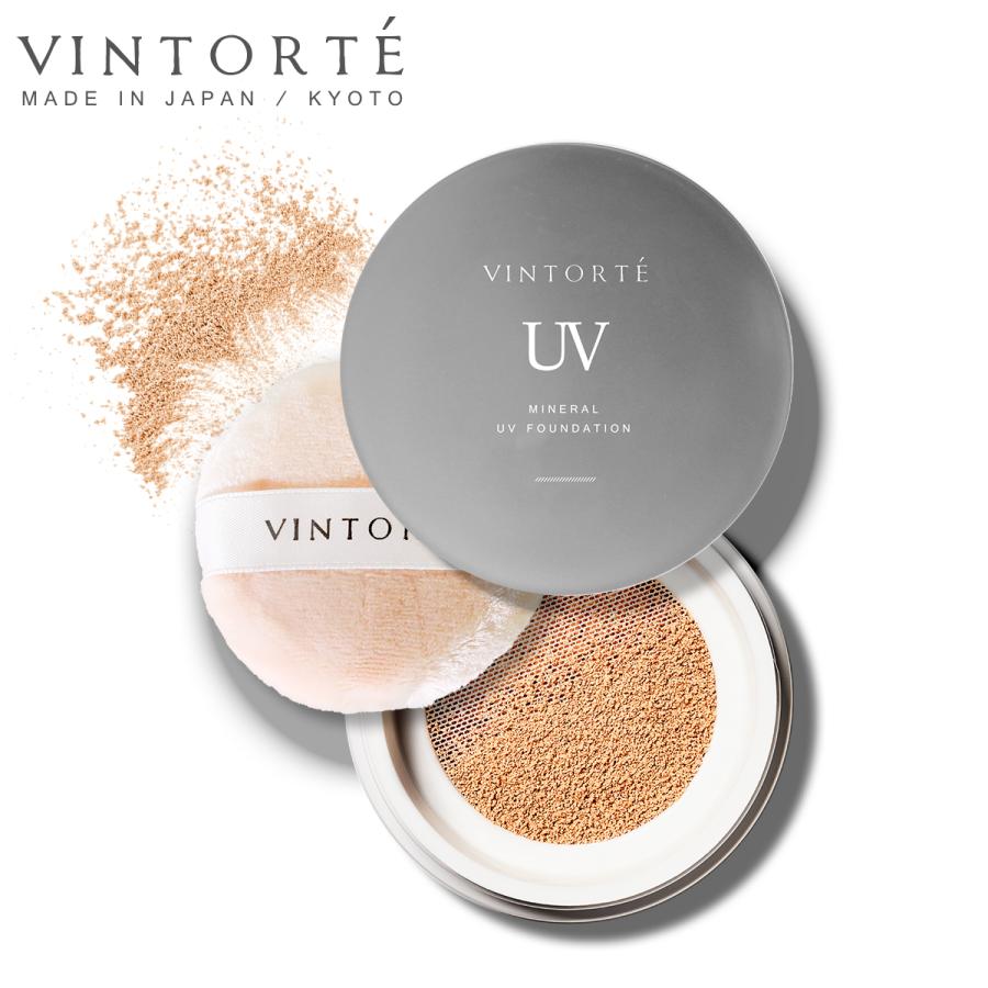 VINTORTE（バントルテ） ミネラルUVファンデーション（ケース・パフ付