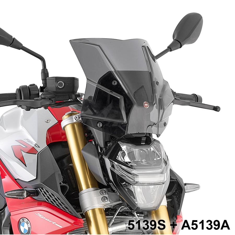 GIVI（ジビ） バイク スクリーン GIVI BMW F900R スモークスクリーン