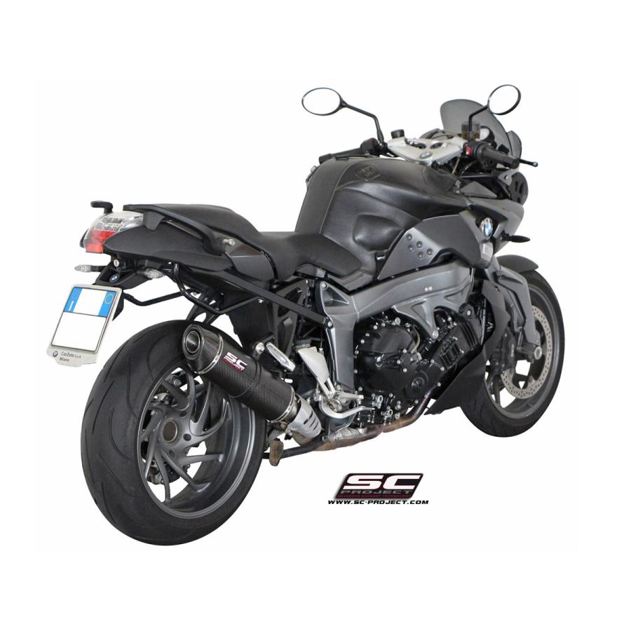 バイク マフラー SC-PROJECT - オーバル スリップオンサイレンサー (消音バッフル付属) K 1300 R / S '09-16