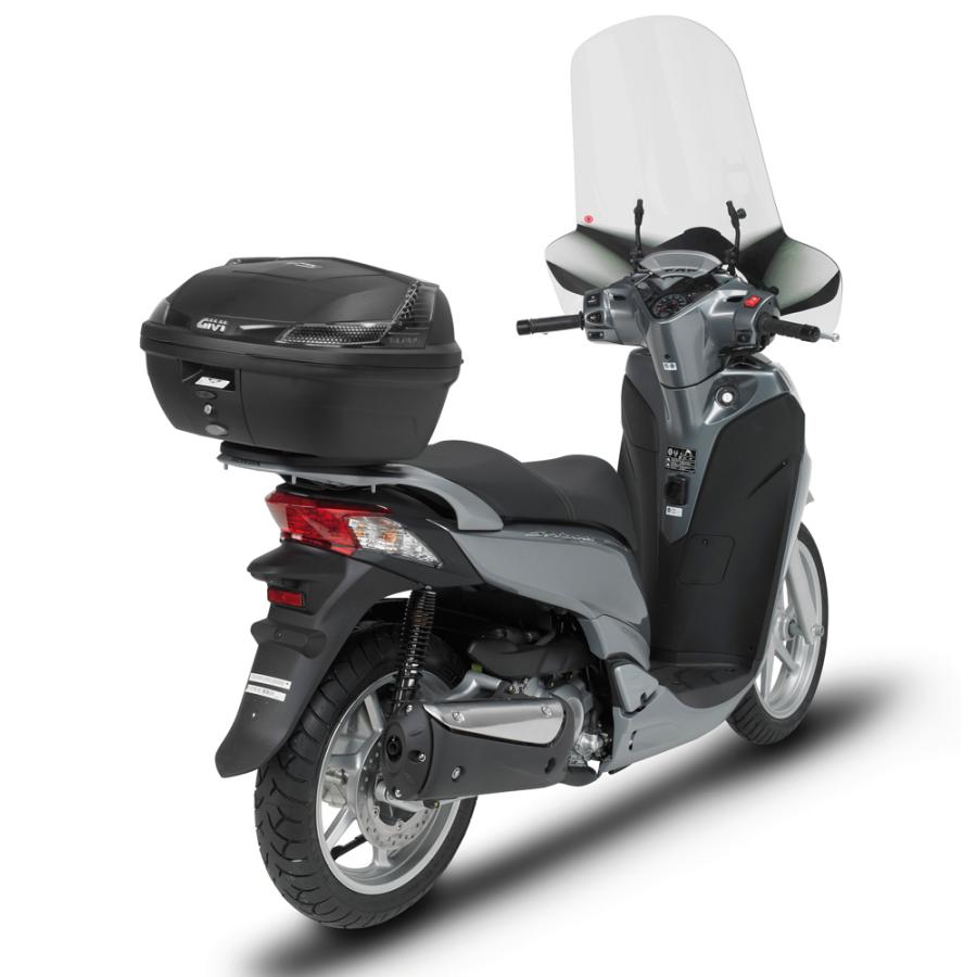 GIVI ジビ トップケース リアボックス モノロックケース B47 Blade Tech ベース付 カラー ブラック スモークドリフレクター｜vio0009｜03