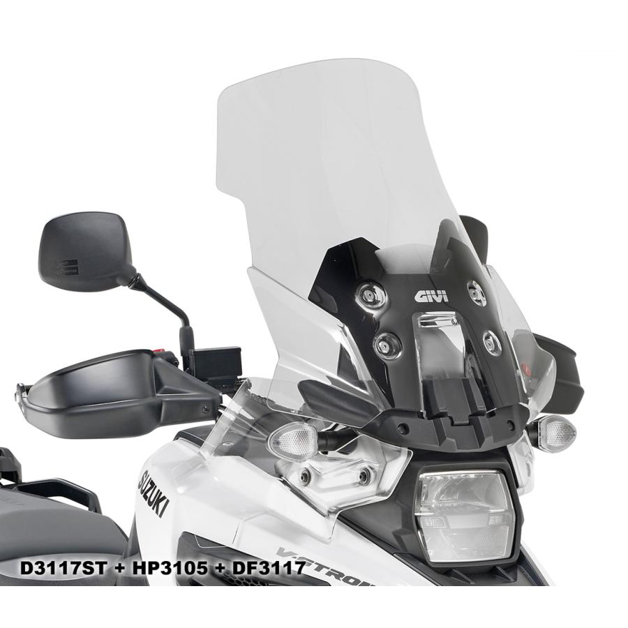 GIVI（ジビ） バイク スクリーン スズキ DL1050 V-Strom ラージ