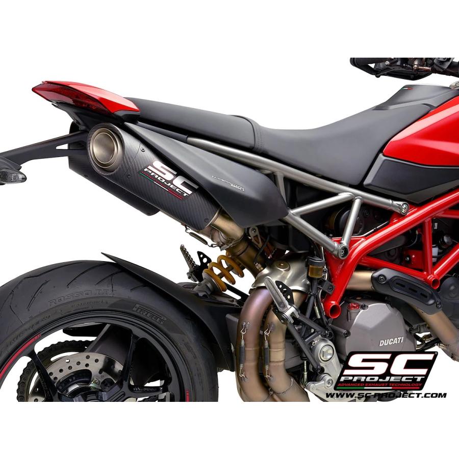 バイク マフラー SC-PROJECT - S1 ツイン カーボン スリップオン 