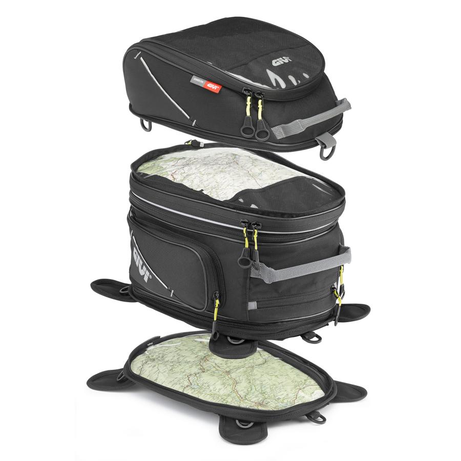 GIVI ジビ タンクバッグ マグネット式固定 25L+15L容量 拡張機能 