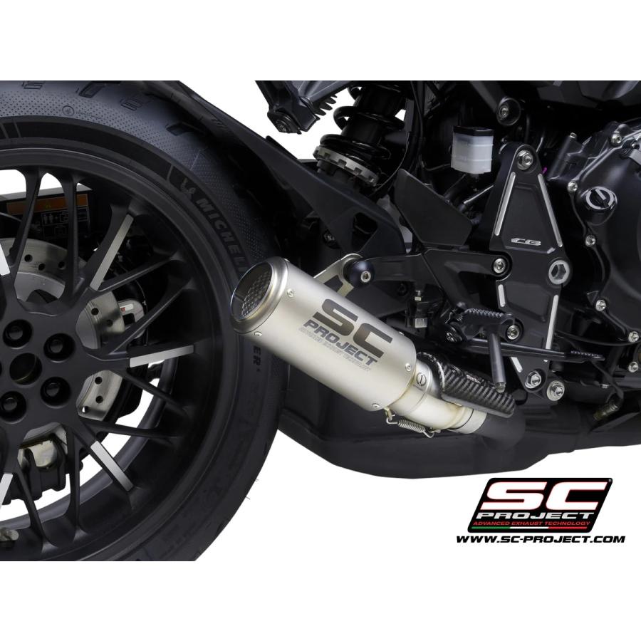 バイク マフラー SC-PROJECT - CR-T スリップオンサイレンサー バイク マフラー SC-PROJECT - CR-T スリップオンサイレンサー