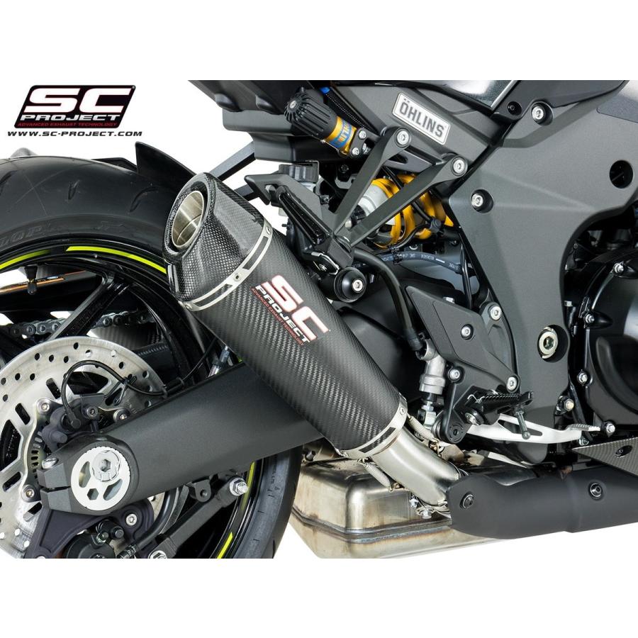 バイク マフラー SCプロジェクト カワサキ Z1000 2017- コニカル