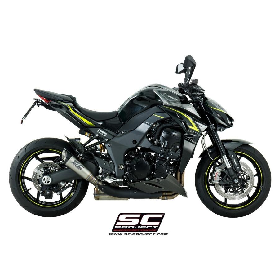 TOCE マフラー　Z1000 2010-2016 Kawasaki Z1000 (14-19) Razor Tip Full Exhaust
