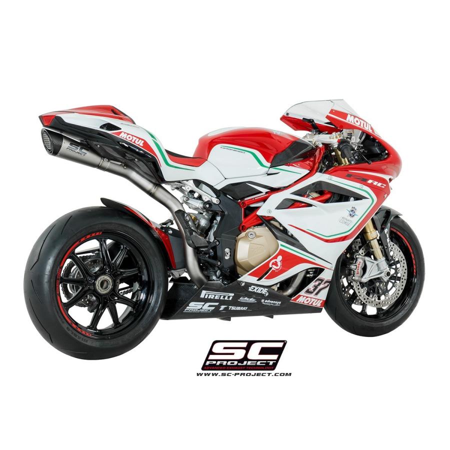 MVアグスタ F4モトコルセチタンスリップオンマフラー MVアグスタ F4モトコルセチタンスリップオンマフラー バイク