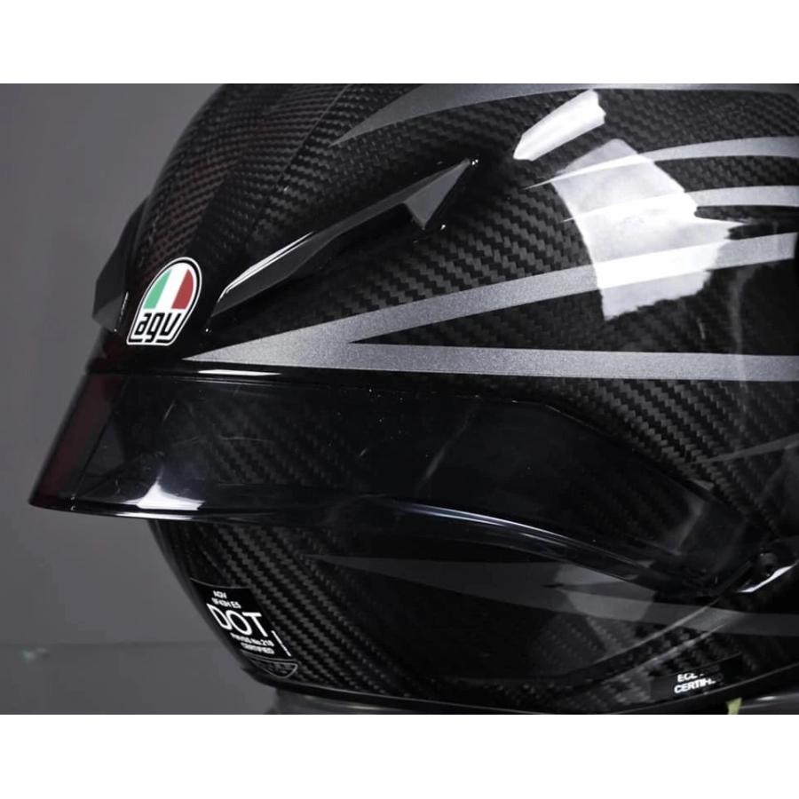 AGV バイク ヘルメット AGV Pista-RR 用 スポイラー スモーク