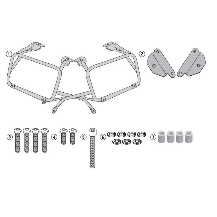 バイク バッグ パニアケース Givi ホンダ Crf1100 アフリカツイン用 Givi社製 トレッカー アウトバック 専用camホルダー Plo1179cam エムシーヴィオ 通販 Yahoo ショッピング