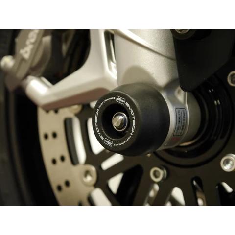 EVOTECH Performance バイク フロントアクスルガード MVアグスタ ブルターレ800 2016- / 800RR / ツーリスモベローチェ800 / DragSter / RC｜vio0009｜03