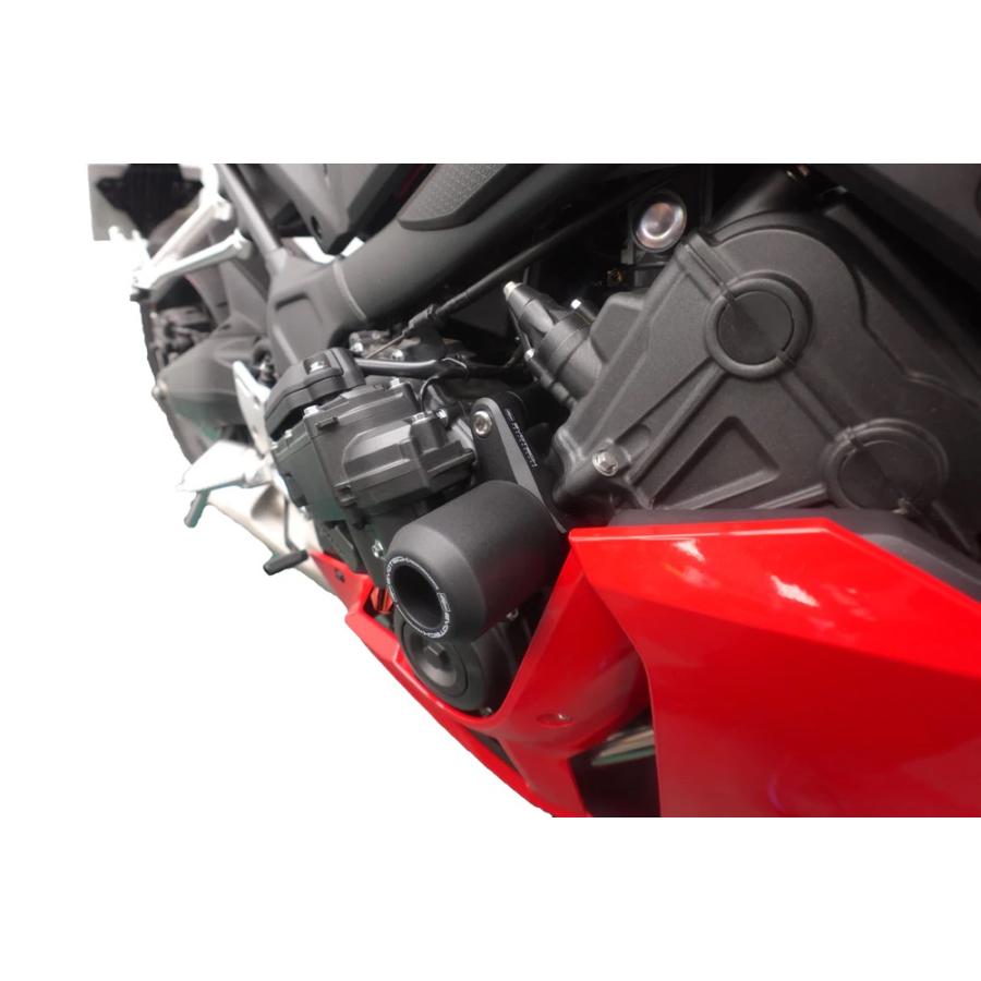 EVOTECH Performance バイク フレームガード ホンダ CBR650R 2024- E-Clutch 適合の画像