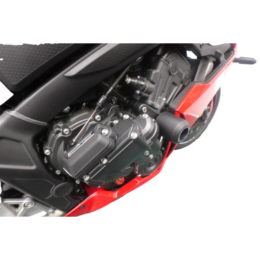 EVOTECH Performance バイク フレームガード ホンダ CBR650R 2024- E-Clutch 適合の画像