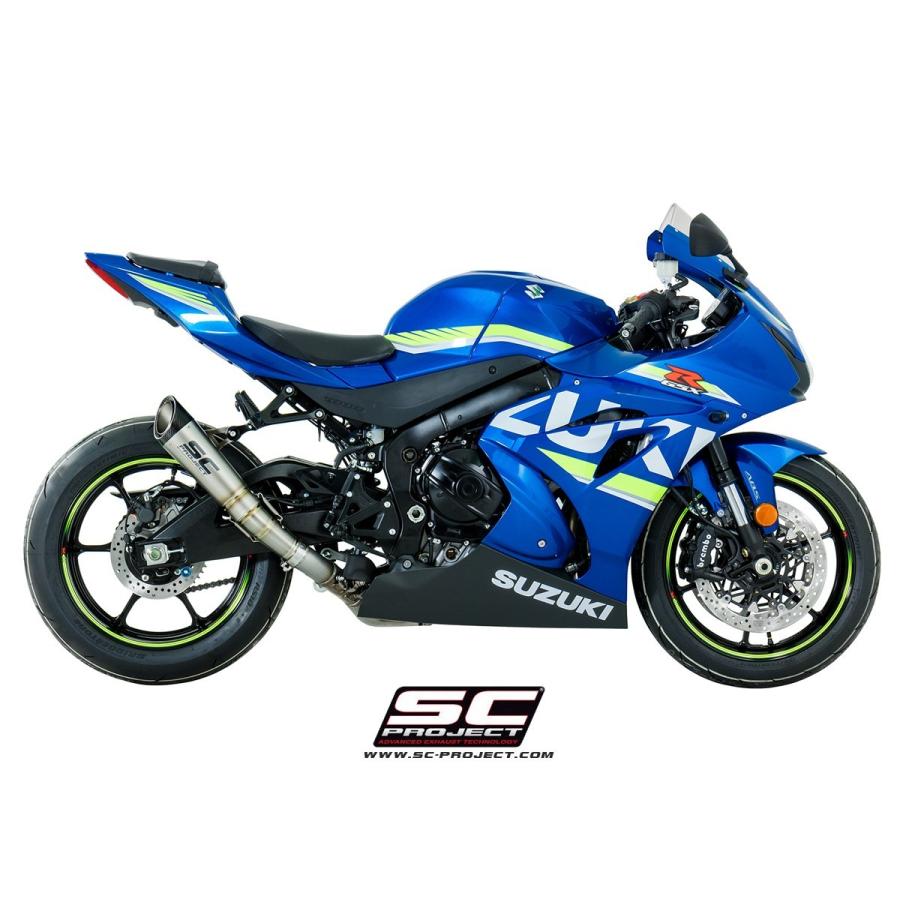 SC PROJECT S1 マフラー スズキ GSX-R 1000R バイク マフラー SCプロジェクト スズキ GSX-R 1000 '17 S1
