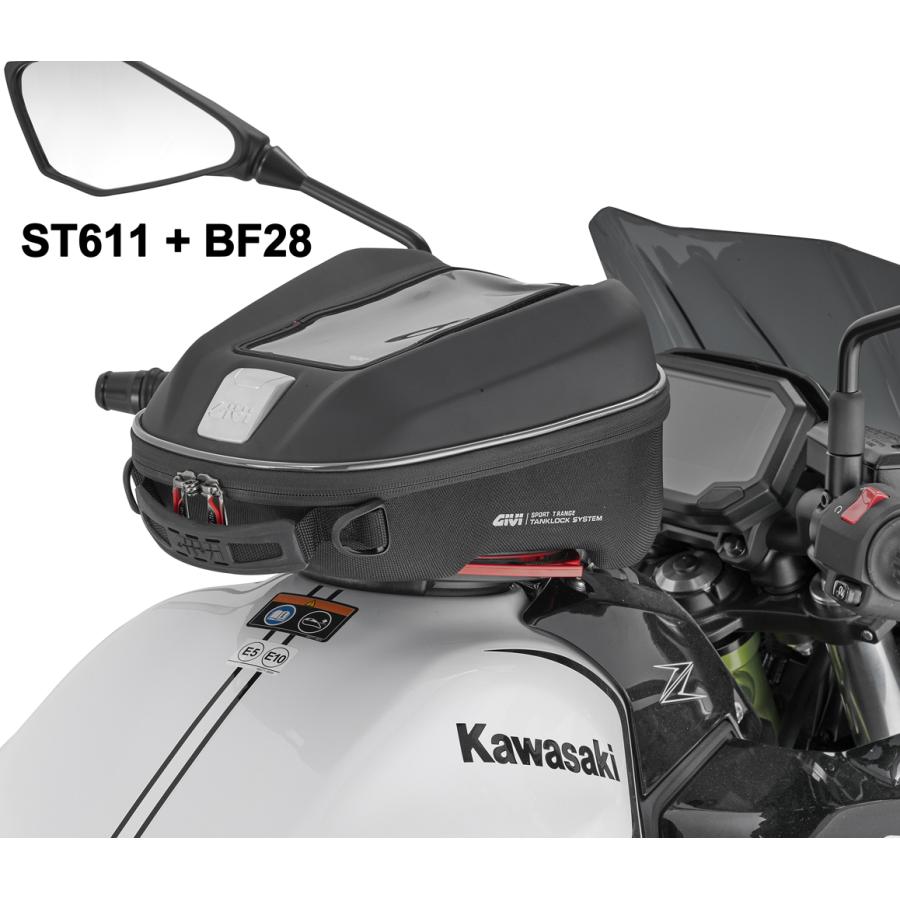 GIVI バイク タンクバッグ Sport-T Tanklock / Seatlock 固定式 6 
