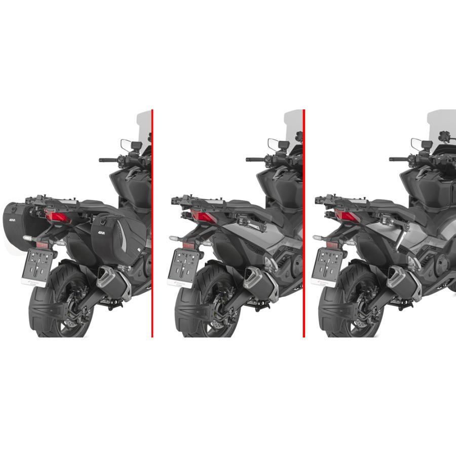 GIVI（ジビ） Givi STEALSシステム バイク サイドバッグ EASY12用
