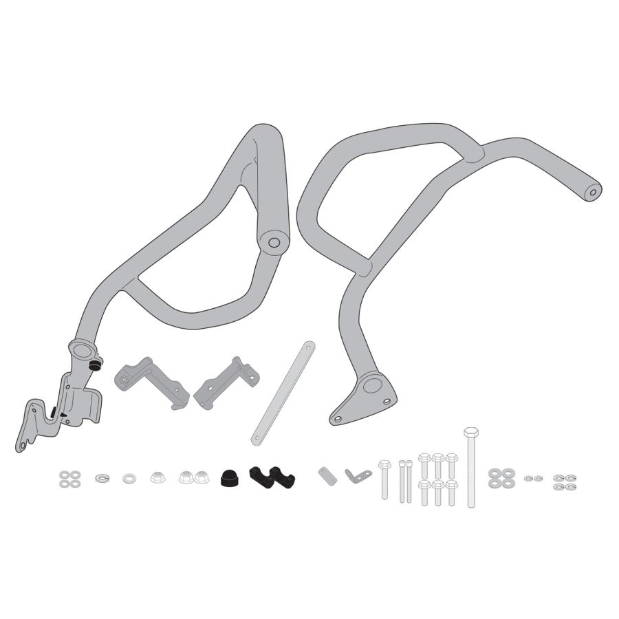 GIVI（ジビ） バイク エンジンガード ホンダ NT1100 / DCT : エムシー