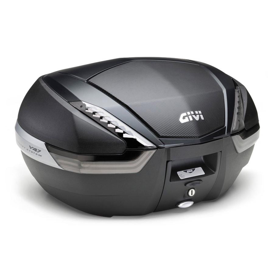 GIVI（ジビ） バイク Monokey トップケース GIVI V47 ブラック 47