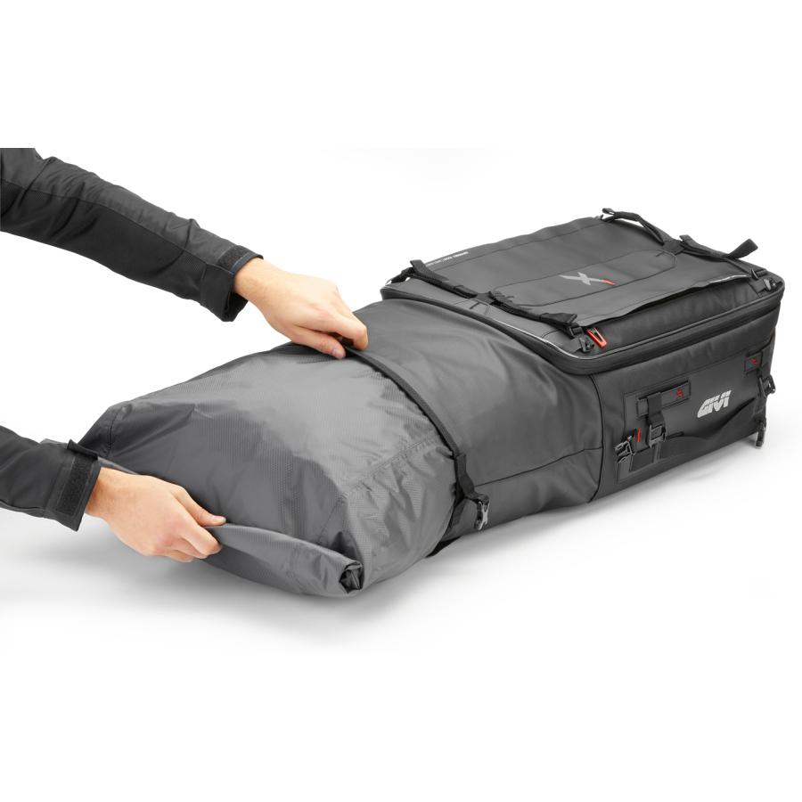 GIVI（ジビ） バイク ソフトバッグ GIVI XL03 X-Line 39-52L 拡張式