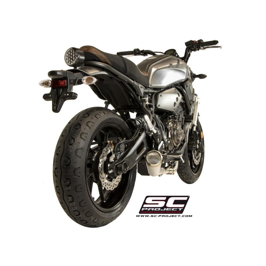 バイク マフラー SCプロジェクト ヤマハ XSR700 2016モデル用 コニカル 