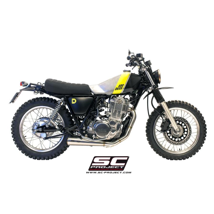 バイク マフラー Scプロジェクト ヤマハ ｓｒ400 ｆｉモデル コニカル サイレンサー フルエキゾーストシステム Y18 C39a エムシーヴィオ 通販 Yahoo ショッピング