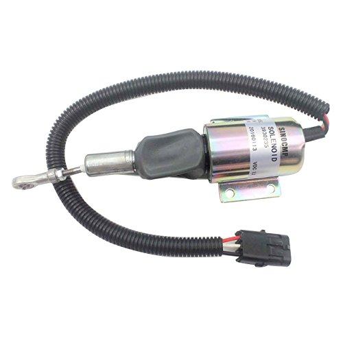 SINOCMP 12 Vエンジン6 C 8.3ストップソレノイドバルブ3930235フューエルシャットダウンソレノイドSA434812