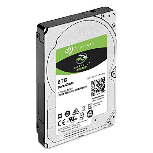 Seagate BarraCuda 5 TB内蔵ハードドライブHDD -2.5インチSATA 6