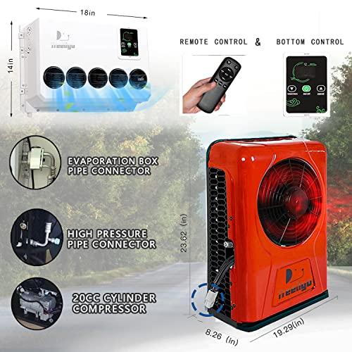 Treeligo DC 12 V Universal Electric RV Truck Air Conditioner truck RV