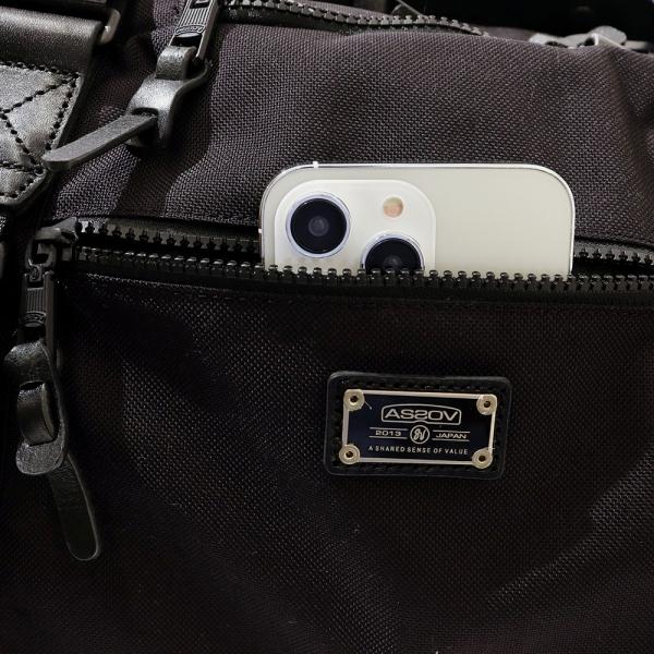 アッソブ AS2OV ボストンバッグ EXCLUSIVE BALLISTIC NYLON 3WAY 手提げ ブラック 061309 | ブランド [正規取扱店]【ポイント2倍 | 選べるノベルティ】の画像