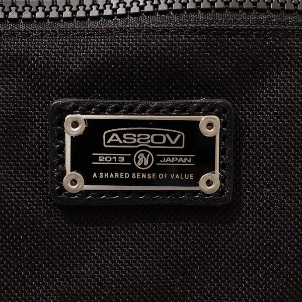 アッソブ AS2OV ボストンバッグ EXCLUSIVE BALLISTIC NYLON 3WAY 手提げ ブラック 061309 | ブランド [正規取扱店]【ポイント2倍 | 選べるノベルティ】の画像