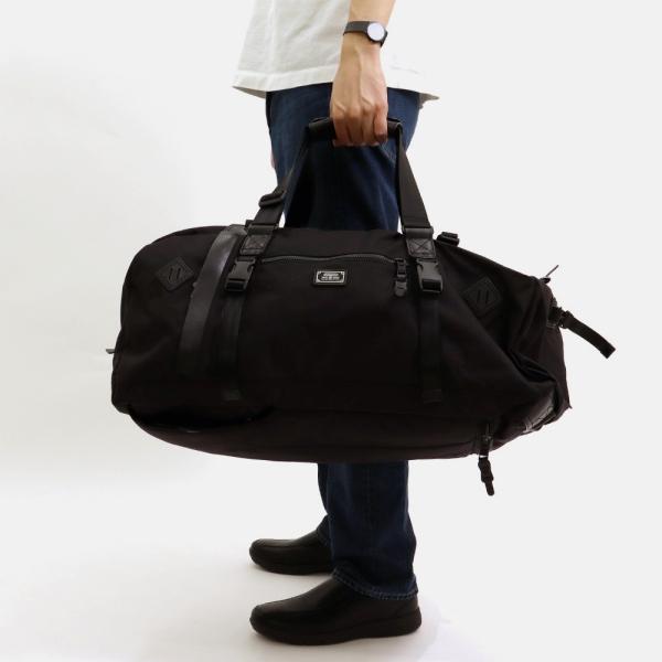 アッソブ AS2OV ボストンバッグ EXCLUSIVE BALLISTIC NYLON 3WAY 手提げ ブラック 061309 | ブランド [正規取扱店]【ポイント2倍 | 選べるノベルティ】の画像