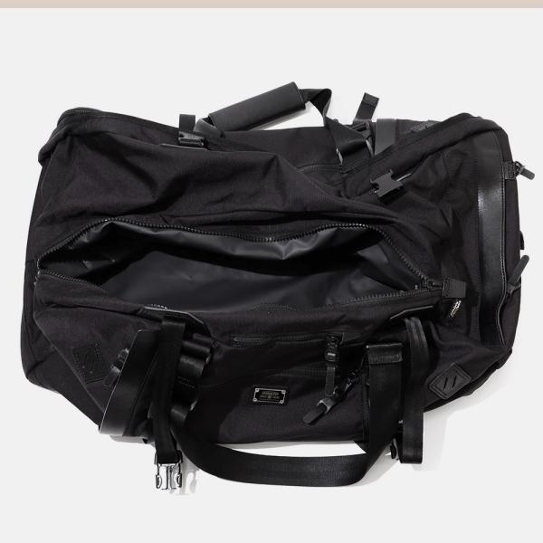 アッソブ AS2OV ボストンバッグ EXCLUSIVE BALLISTIC NYLON 3WAY 手提げ ブラック 061309 | ブランド [正規取扱店]【ポイント2倍 | 選べるノベルティ】の画像