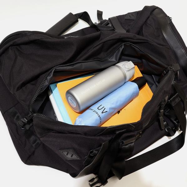 アッソブ AS2OV ボストンバッグ EXCLUSIVE BALLISTIC NYLON 3WAY 手提げ ブラック 061309 | ブランド [正規取扱店]【ポイント2倍 | 選べるノベルティ】の画像