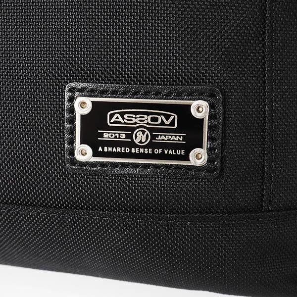 AS2OV（アッソブ） ショルダーバッグ EXCLUSIVE BALLISTIC NYLON