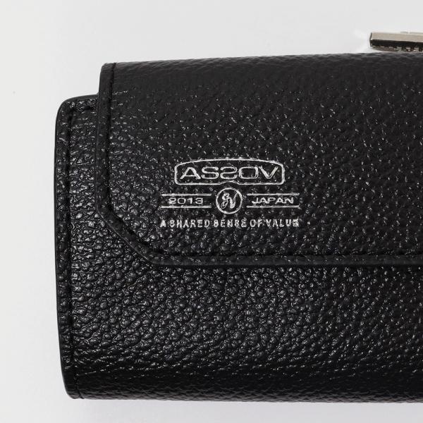 AS2OV（アッソブ） キーケース KEY CASE シュリンクレザー モバイル
