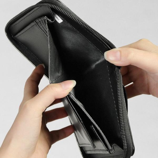 BEN DAVIS（ベンデイビス） 二つ折り財布 ROUND ZIP WALLET ミニ