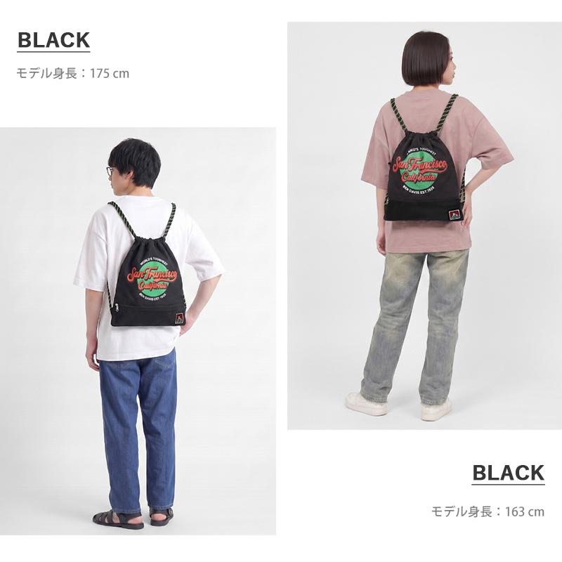 BEN DAVIS（ベンデイビス） ナップサック PRINT GRAPHIC リュック 巾着