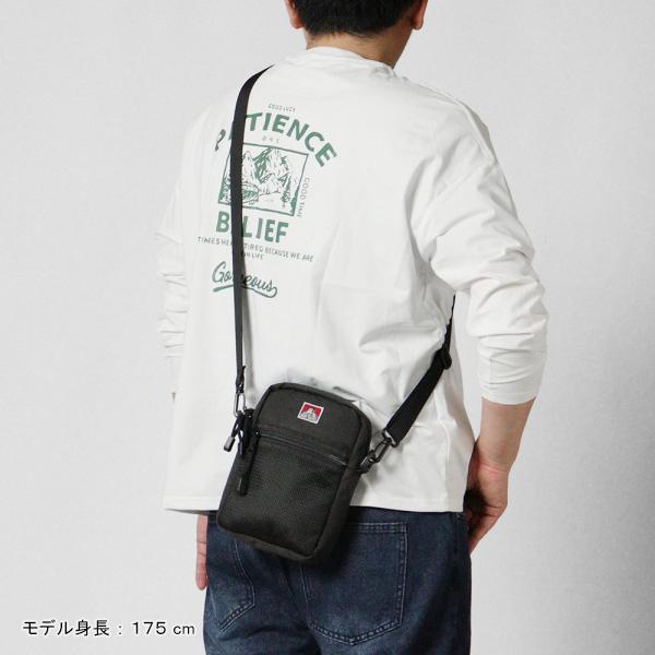 BEN DAVIS（ベンデイビス） ショルダーバッグ VERTICAL MESH SHOULDER