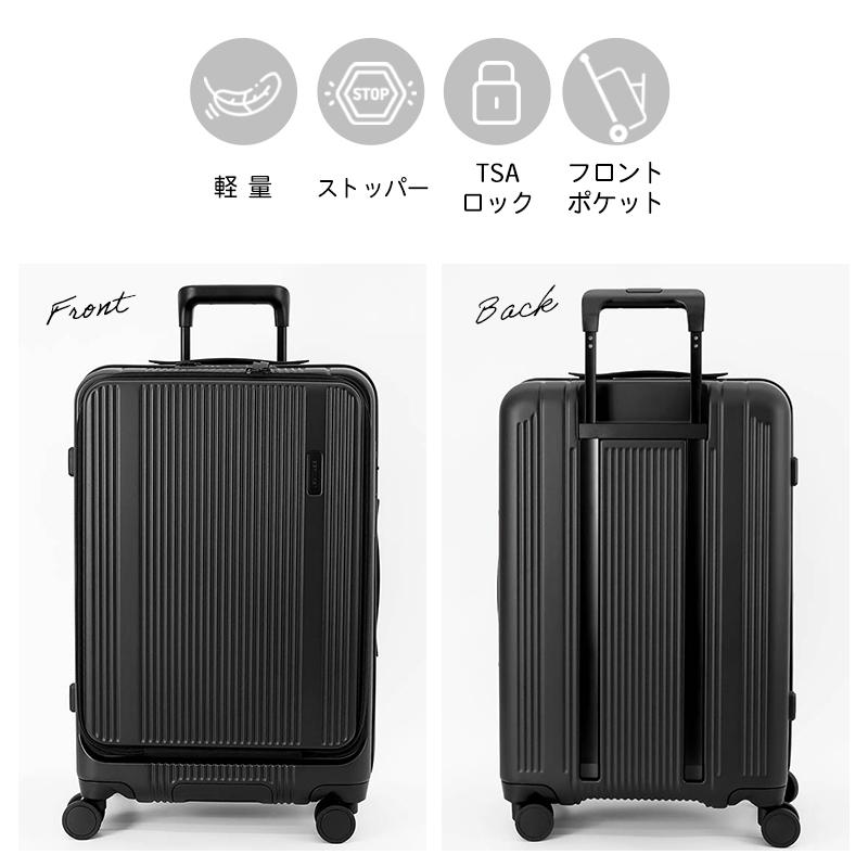 バーマス BERMAS スーツケース トラベルスマート 53L Mサイズ 静音 3泊 4泊 各色 60551 | ブランド [正規取扱店]【選べるノベルティ】の画像