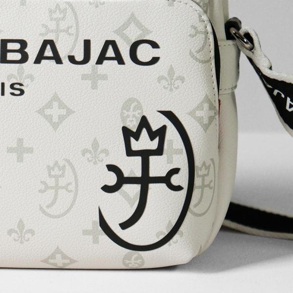 美品　カステルバジャック モノグラムサシャ 2WAY サコッシュバッグ　ホワイト 美品 カステルバジャック モノグラムサシャ 2WAY サコッシュバッグ
