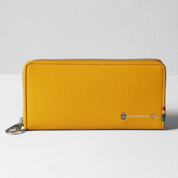 CASTELBAJAC（カステルバジャック） ラウンドファスナー 長財布 プレス