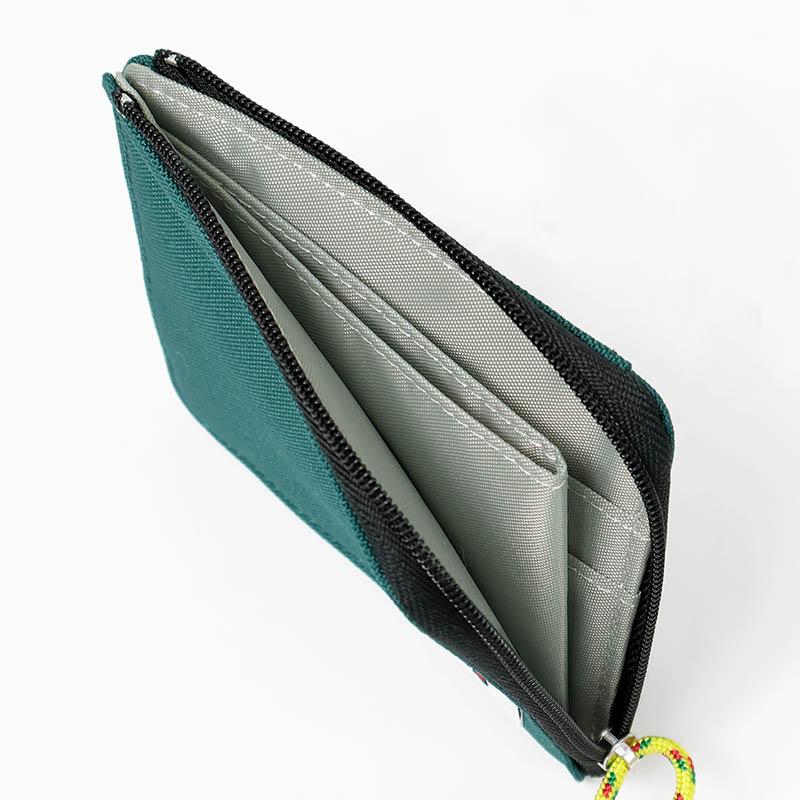 コンパクト財布 中古 中古・古着通販】KENZO (ケンゾー) Target' Zipped Leather Wallet