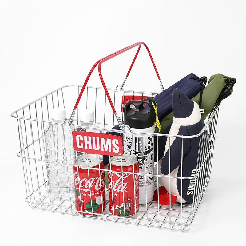 新品　CHUMS Steel Basket チャムス バスケット　収納　×2点 CHUMS（チャムス） バスケット Steel Basket スチールバスケット カゴ