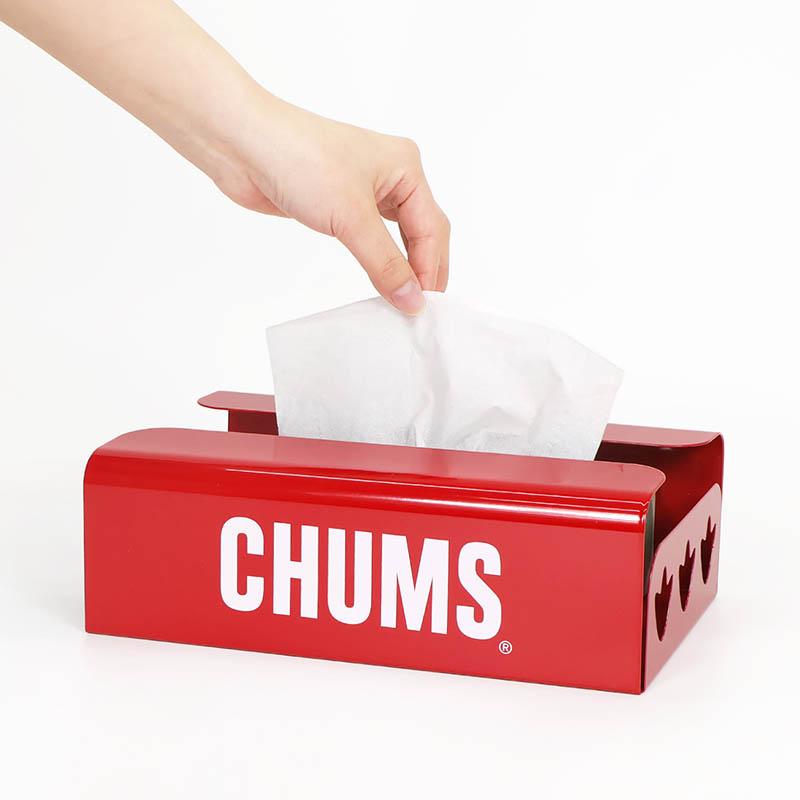 CHUMS（チャムス） ティッシュケース Tissue Case スチール製
