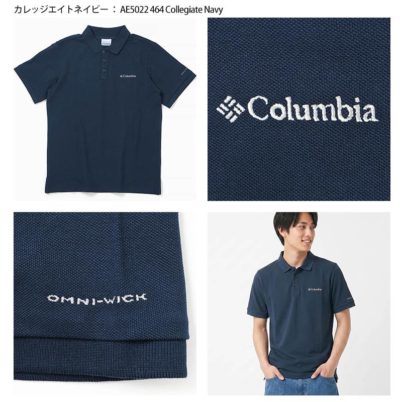 Columbia（コロンビア） ポロシャツ 半袖 カーターリッジピケポロ