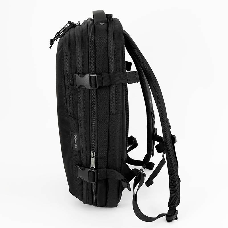 大容量27L新品 シンプルブラックパック | タブレット対応 Columbia（コロンビア） バックパック タイガーブルック 18L+ リュック