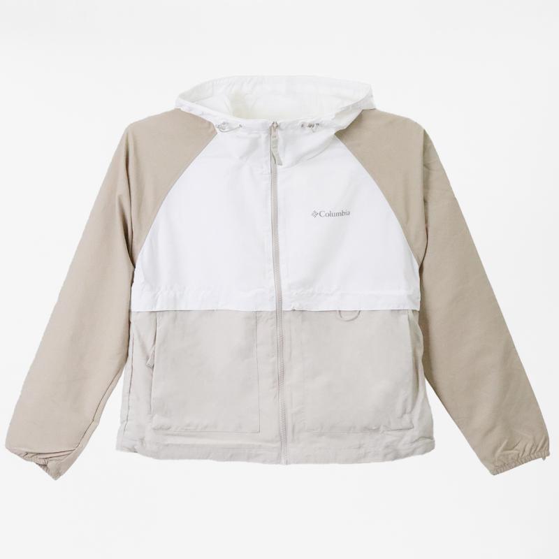 Columbia フード付きジャケット L ホワイト 軽くて動きやすい」「1枚持っておくべき」Columbia（コロンビア）の