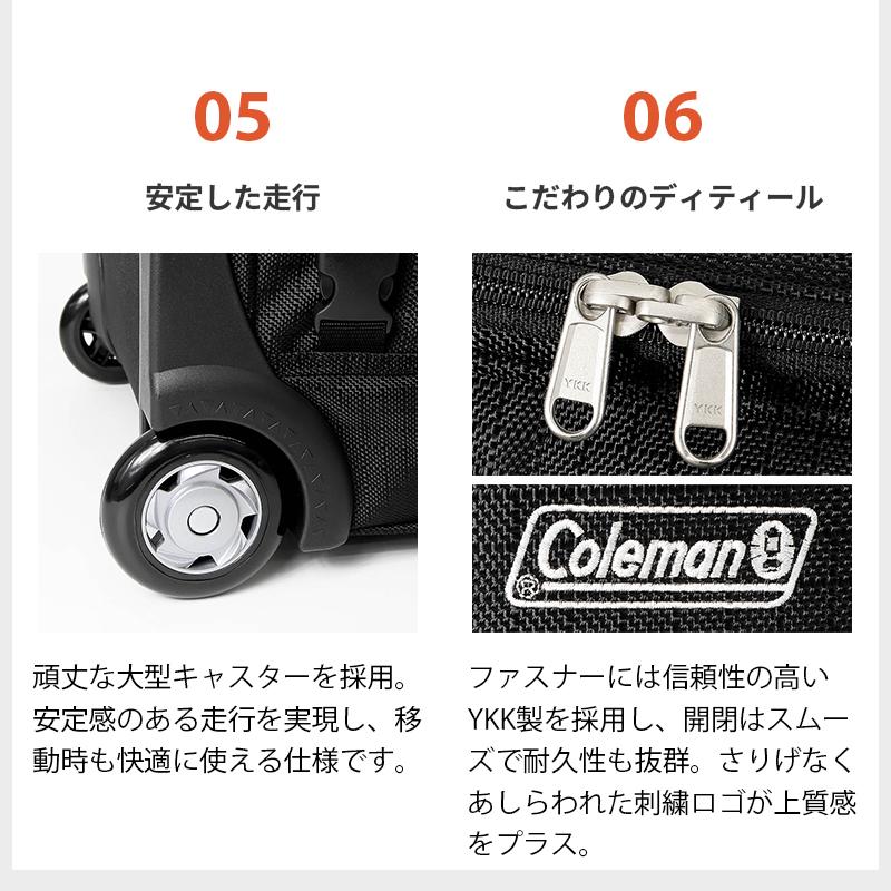Coleman（コールマン） ボストンキャリー スーツケース ボストンバッグ